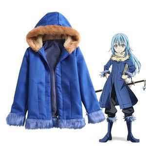 Jaket Hoodie Anime Tensura Rimuru Tempest Cosplay