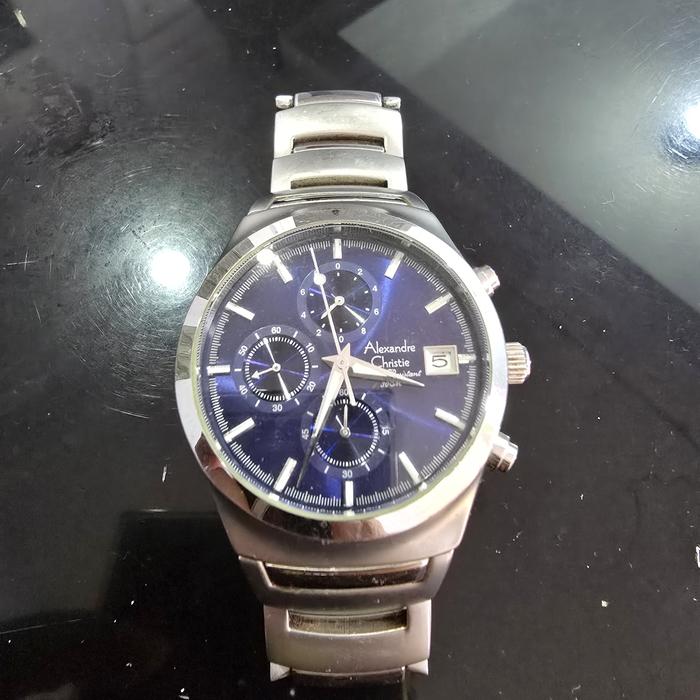 jam tangan pria Alexander Christie original prelived second