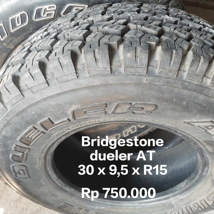 ban bekas bridgestone dueler AT 30 9,5 Ring 15