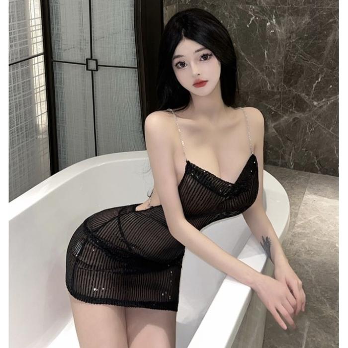 LINGERIE WANITA SEKSI PAKAIAN SERAGAM DINAS BAJU CEWEK PEREMPUAN MALAM PESTA BULAN MADU HADIAH KADO 
