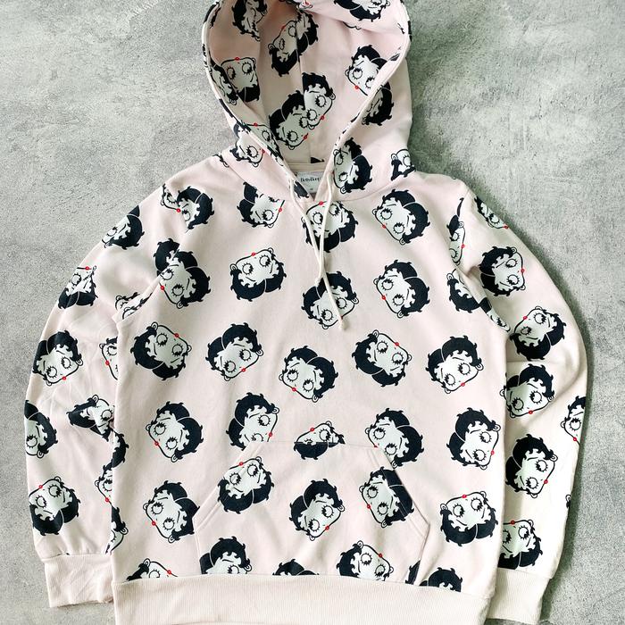 Betty Boop Official merch all over print hoodie authentic original