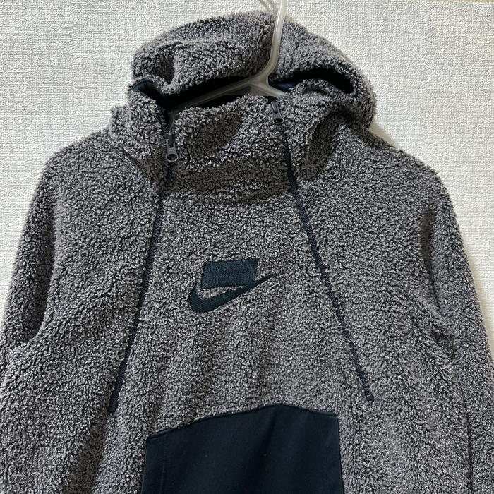 rare jaket nike nsw sherpa second