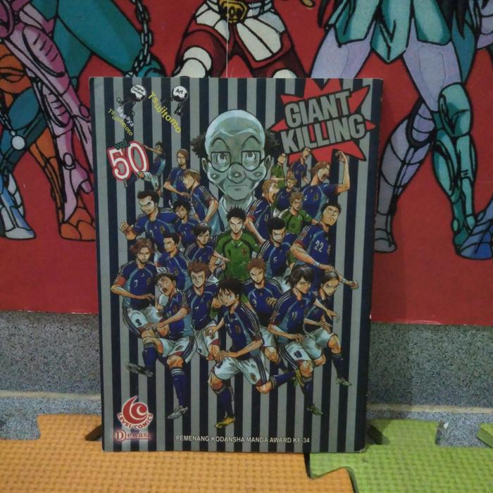 komik Giant killing 50 level comics