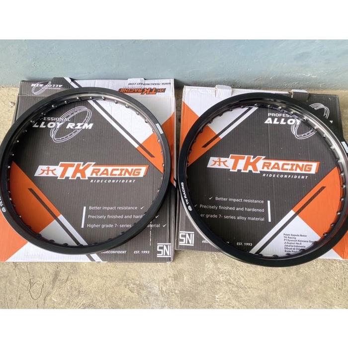 velg TK hitam ring 18 ukuran 160.185 velg TK racing ring 18 hitam ukuran 160/185 ring 18 set