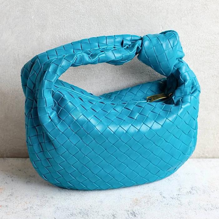 BOTTEGA VENETA Teen Jodie Bag in Blue Print