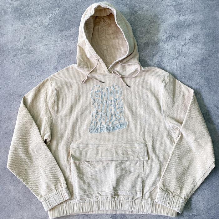 RDVZ x Onehunnit anorak cagoule corduroy hoodie authentic original