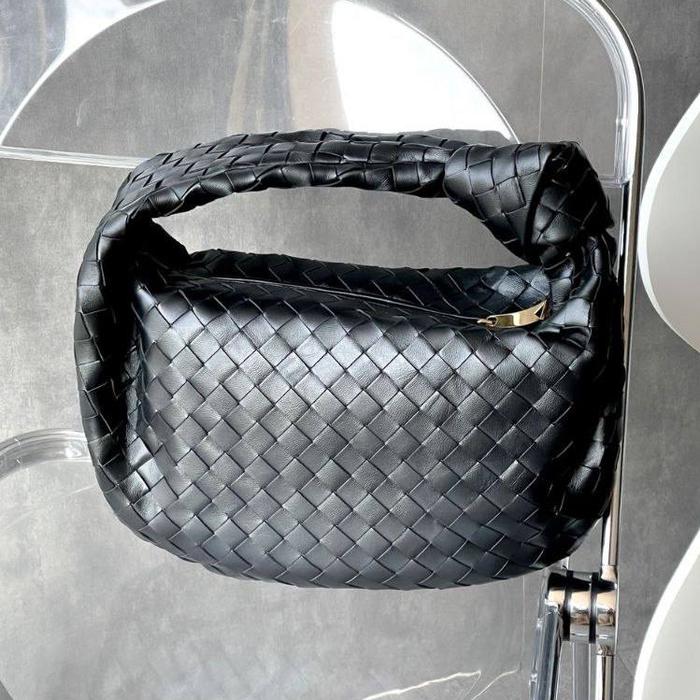BOTTEGA VENETA Teen Jodie Bag in Black Ghw