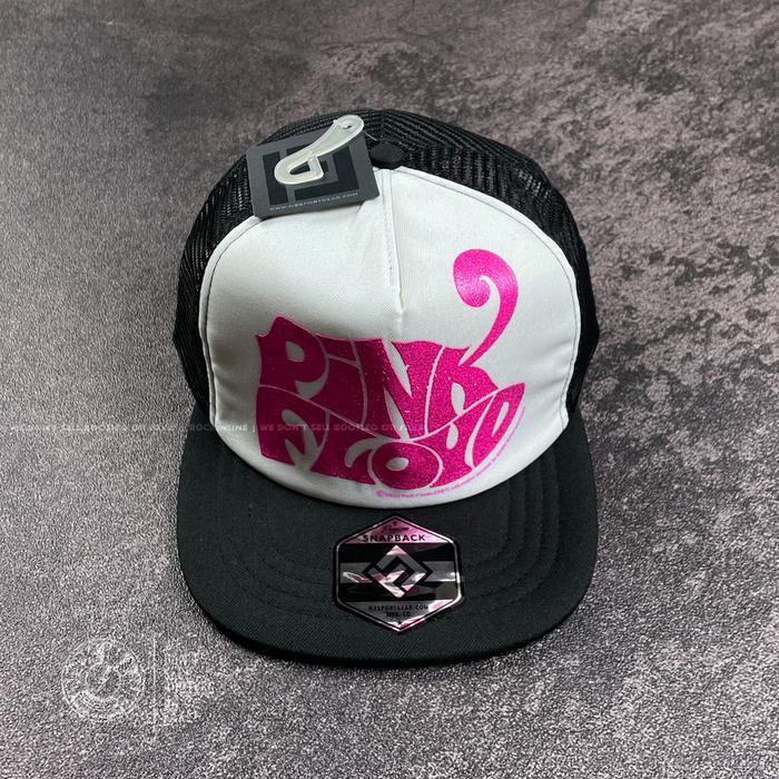 PINK FLOYD - PINK LOGO FLAT BILL - Trucker Cap Original