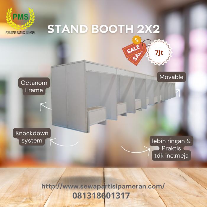 Ready stok stand booth 2x2 booth exhibition booth pameran 081318601317