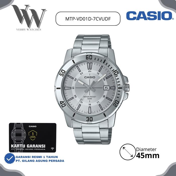 Jam Tangan Casio General MTP-VD01D-7CVUDF original & Garansi Resmi