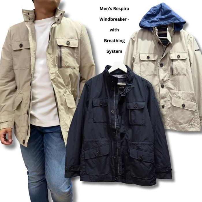 jaket pria original geox branded