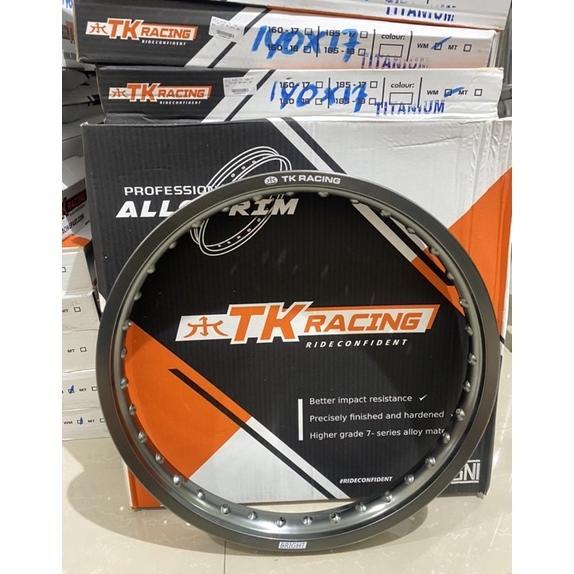 velg TK bright titanium 140 ring 17 velg tk racing titanium ring 17 ukuran 140
