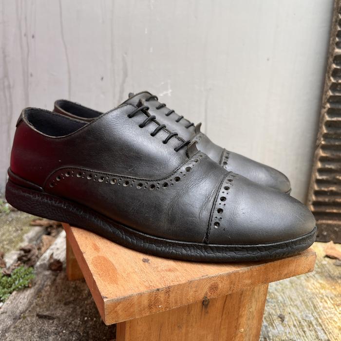 Sepatu pantofel Oxford sneakers shoes portee goods bukan new balance nike sagara txture junkard napp