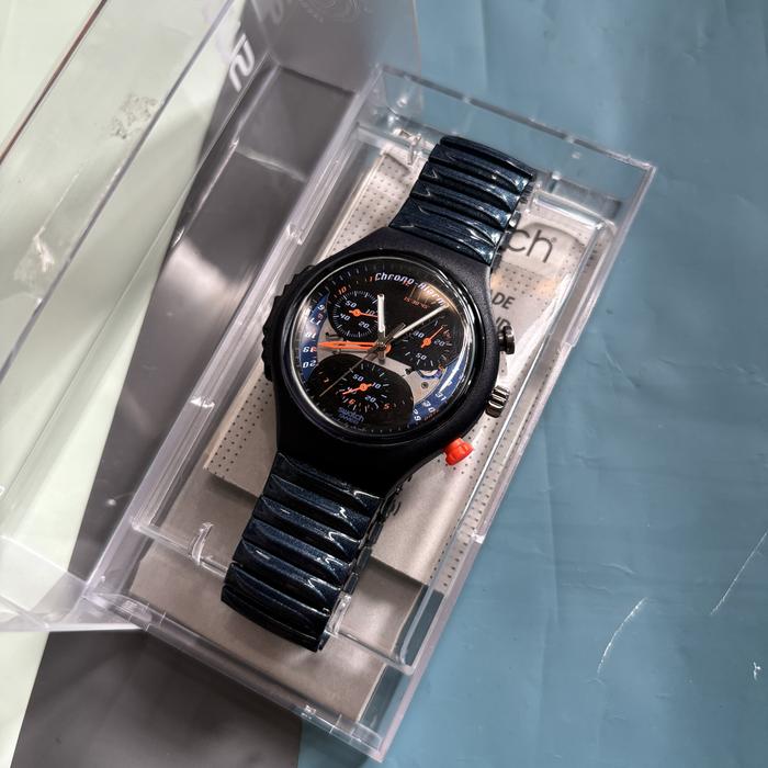 SWATCH ALARM CHRONO MEN WATCH SWISS MADE 1998