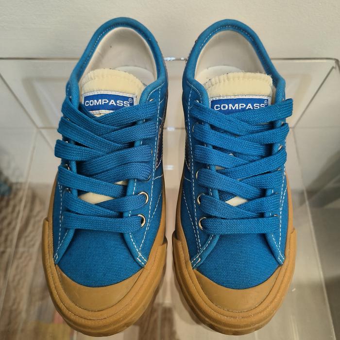 Sepatu Compass Retrograde Low Blue Gum Rare Original Ori