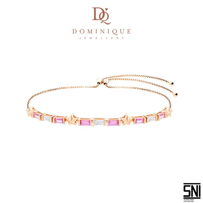 Gelang Sandra Dewi Gold Anniversary 4 Pink Core Collections BC230044