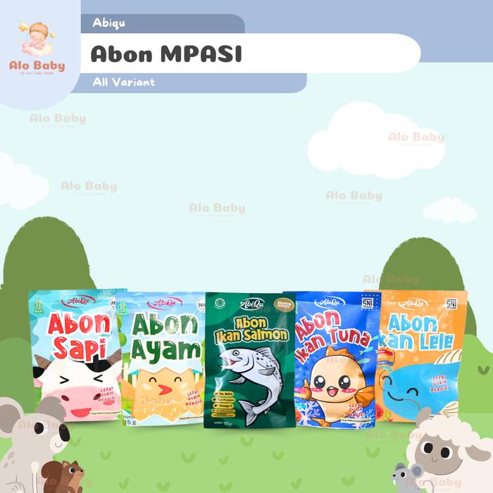 Abiqu Abon MPASI - Abon Abiqu - Abon Anak - Abon Sapi Ayam Tuna Lele - Abon MPASI Anak