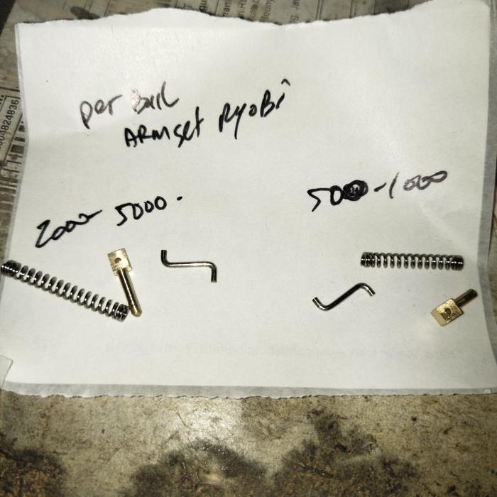 per bail arm set untuk reel pancing ryobi sesuai gambar yang cocok saja