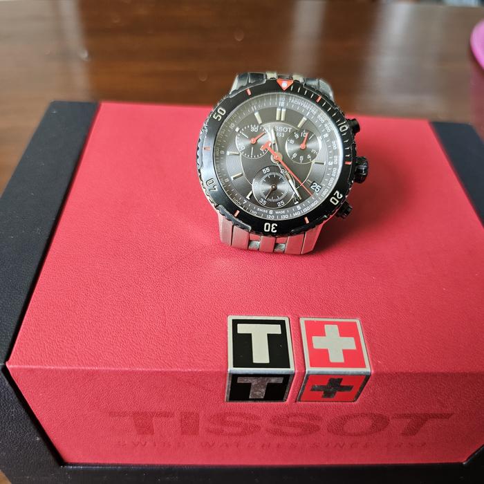 JAM TANGAN merk TISSOT PRS200 Original