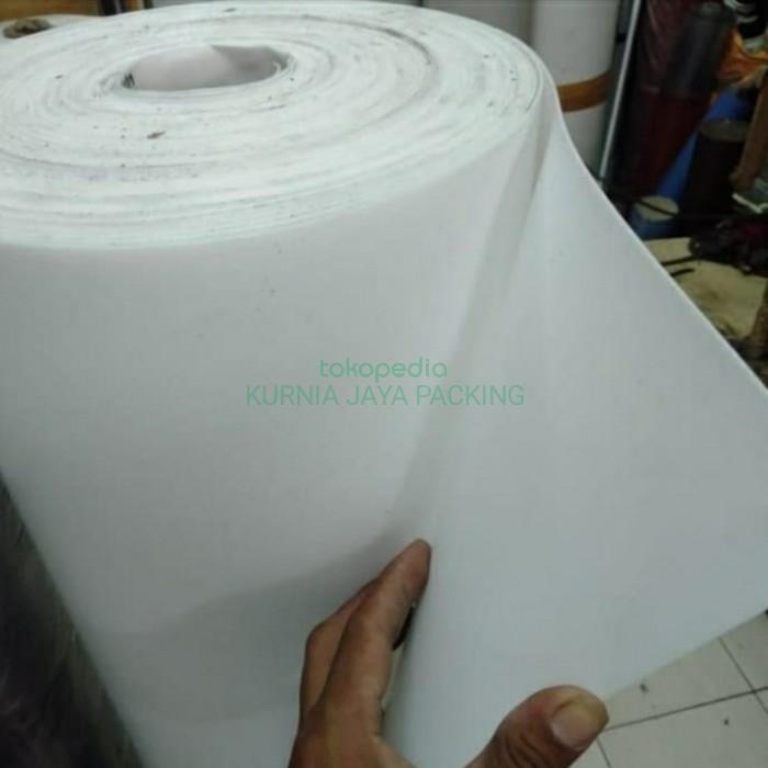 PTFE sheet 0,3 mm x 100cm x 100mm putih , 6mm x 1m x 1m