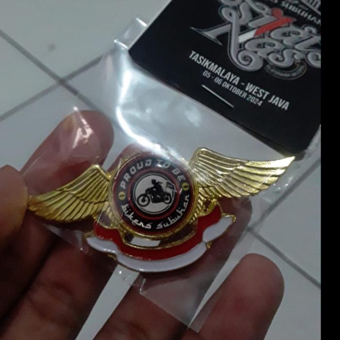 pin bros wing etsa kuningan