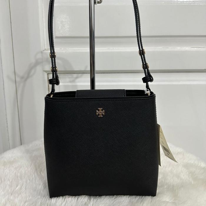 tas wanita tb emerson bucket bag black in