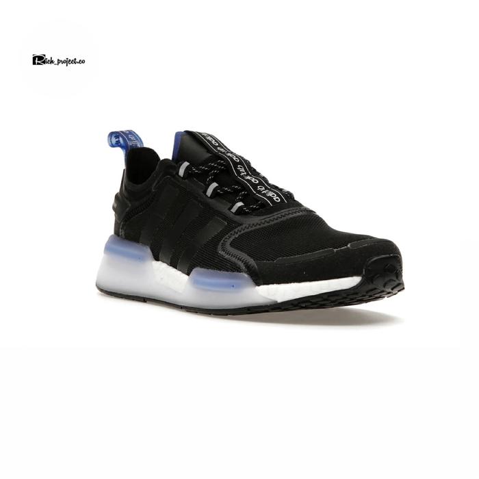 Adidas Originals NMD R1 V3 Black White Royal Blue