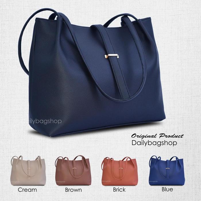 NEW Tas Tote Wanita Remaja Daily Messy Tas Jumbo Kerja Kuliah Ukuran Besar Terbaru 2021 Kulit PU COD