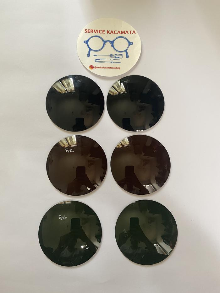 Lensa Rayban Wayfarer Aviator Club Master Bahan Kaca