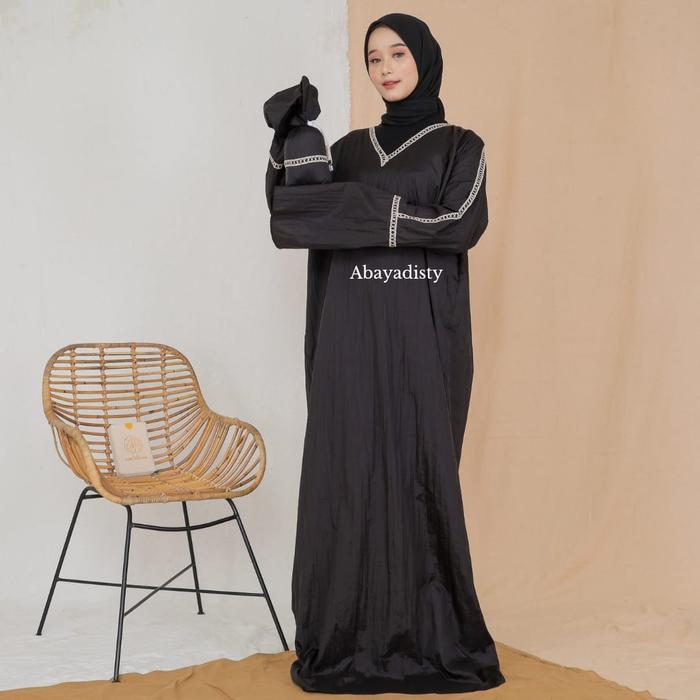 abaya sholat kamari disty collection
