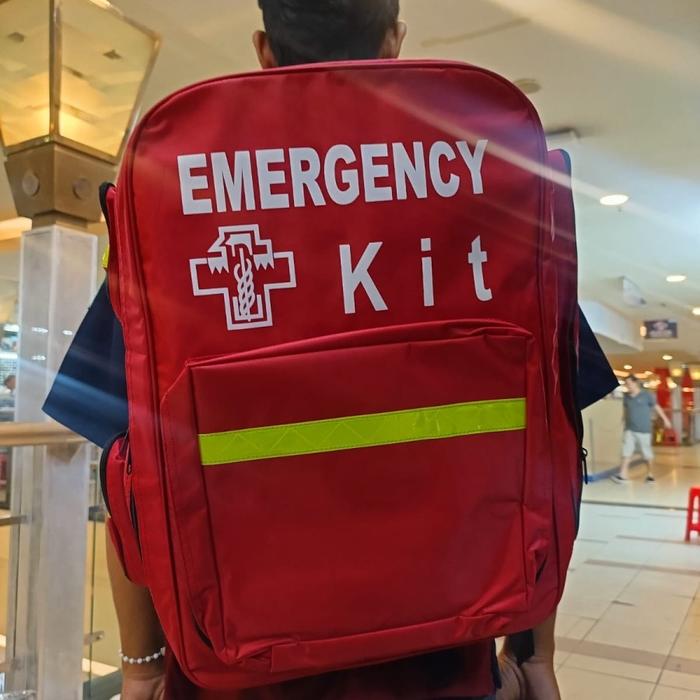 Tas Ransel P3k Isi Type B / Tas Ransel P3k Emergency Kit + Isi Type B / Tas Ransel P3k Murah