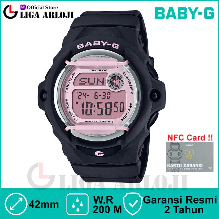 Casio Baby-G BG-169U-1CDR Jam Tangan Digital Wanita BG-169U-1C BabyG BG169 BG169U BG 169U 1CDR