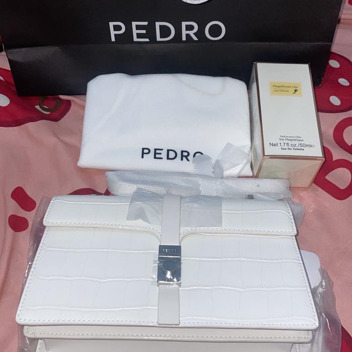 Tas Pedro white baru fulset