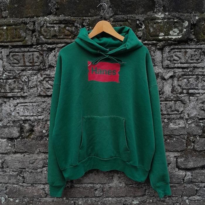 vintage 90s hanes center logo hoodie travis scott skateboarding rap tees