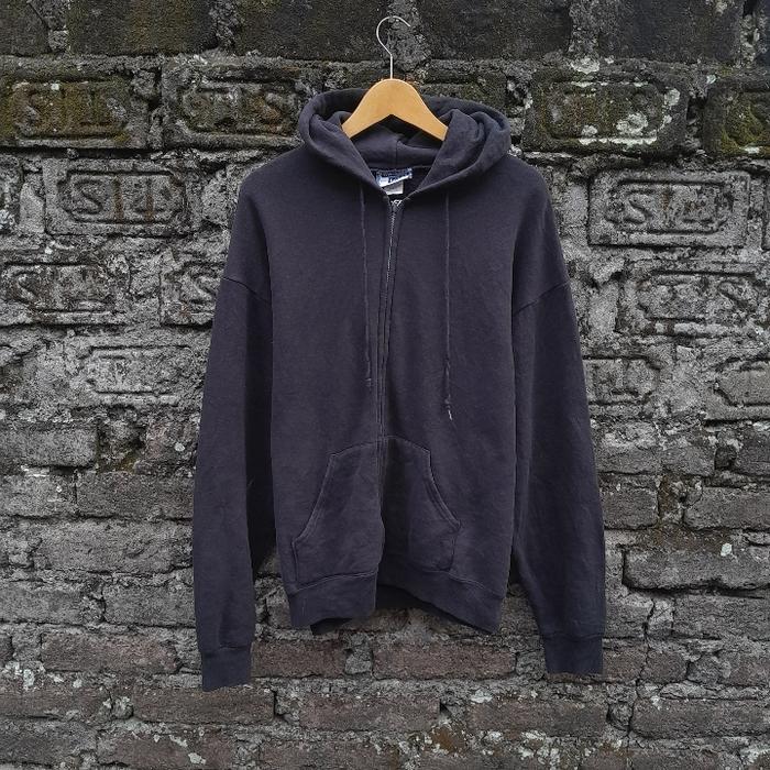 vintage blank hoodie LEE heavy weight zipper hoodie not russell jerzees hanes screen stars second or