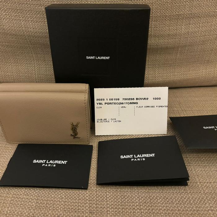 [NEW] YSL Mini Wallet 100% Authentic