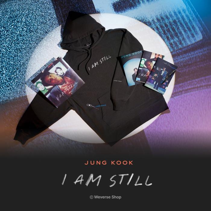 PO DP OFFICIAL BTS JK JUNGKOOK JAPAN I AM STILL MERCH HOODIE