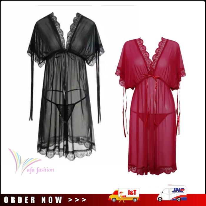 baju tidur piyama wanita jumbo big size lingeri daster jumbo