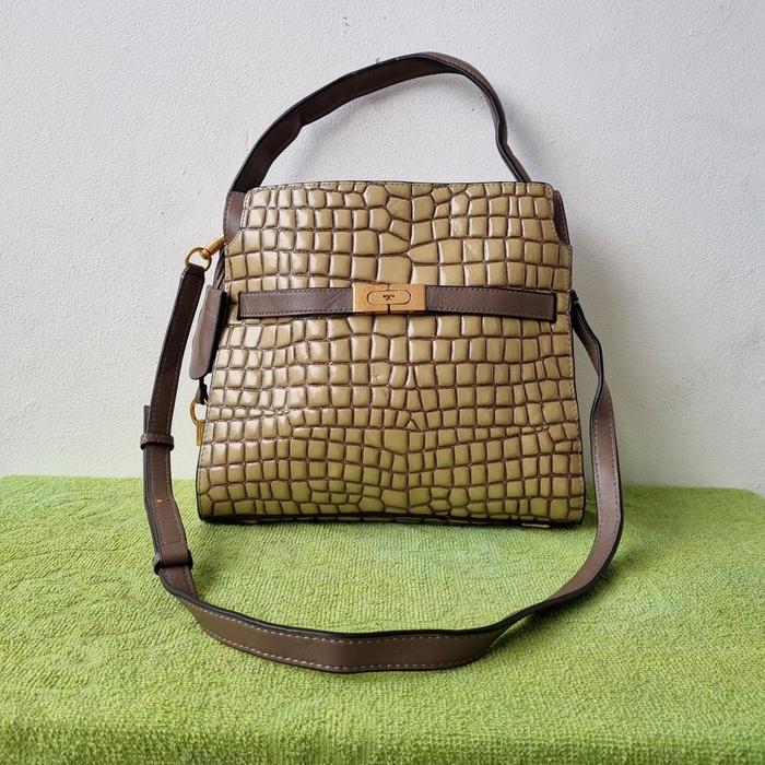 TAS SLING TORY BURCH KULIT ASLI SECOND BRANDED IMPORT / TAS PESTA TORY BURSH