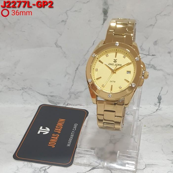 Jam Tangan Wanita Jonas Jasmin 2277 Warna Gold Original