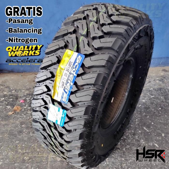 BAN MOBIL 33 12,5 R15 ACCELERA MT-01 BAN MT RING 15 UKURAN 33 12,5 R15