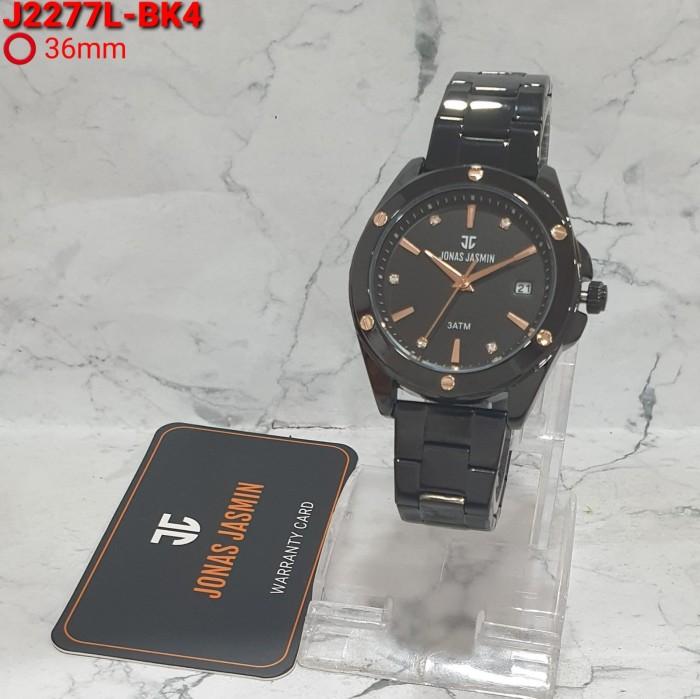 Jam Tangan Wanita Jonas Jasmin 2277 Warna Hitam Original