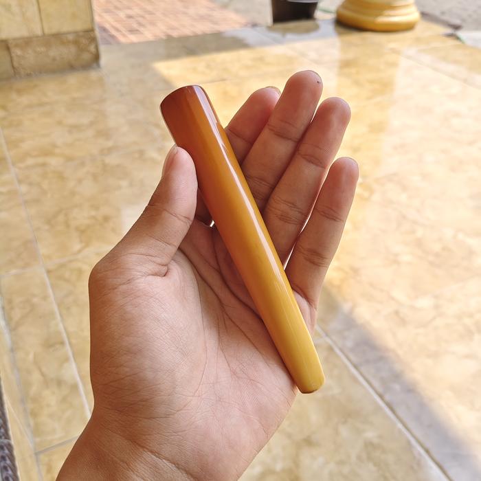 Pipa Once DIVA DARLING ASLI panjang 15 cm dim 2,5 pipih lengkung