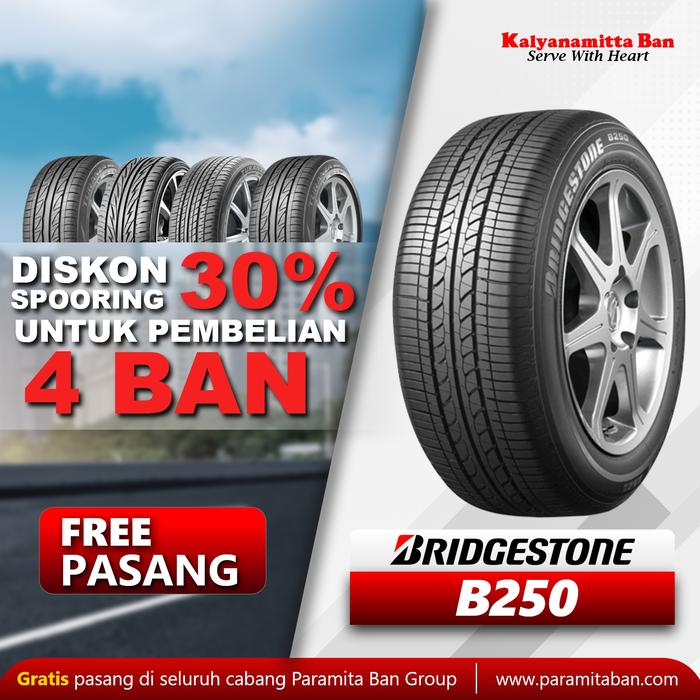 Ban Bridgestone B250 185/65 15 Ban Mobil Avanza, Xenia R15