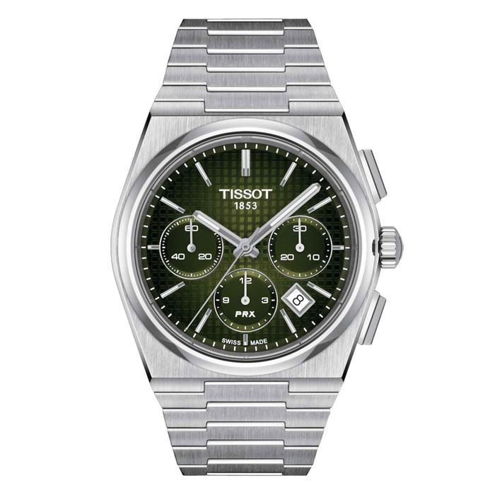 Tissot T137.427.11.091.00 PRX Chronograph Green Dial