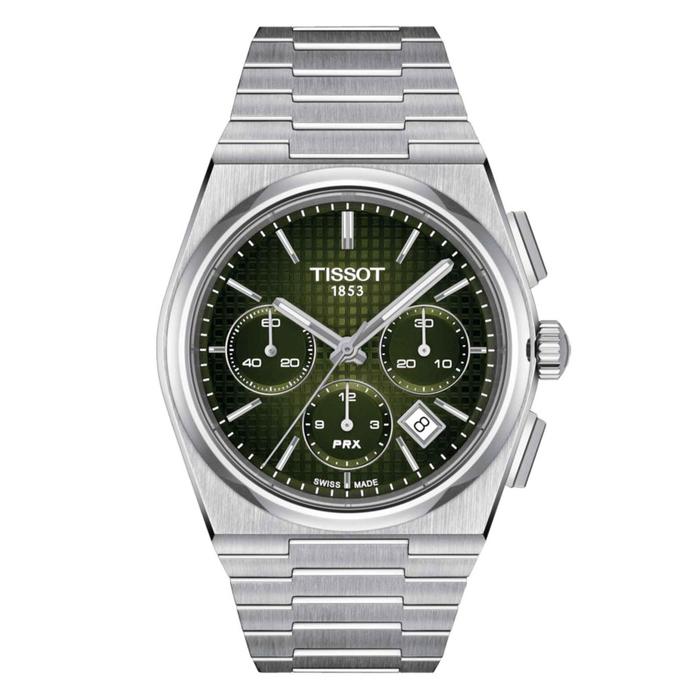 Tissot T137.427.11.091.00 PRX Chronograph Green Dial