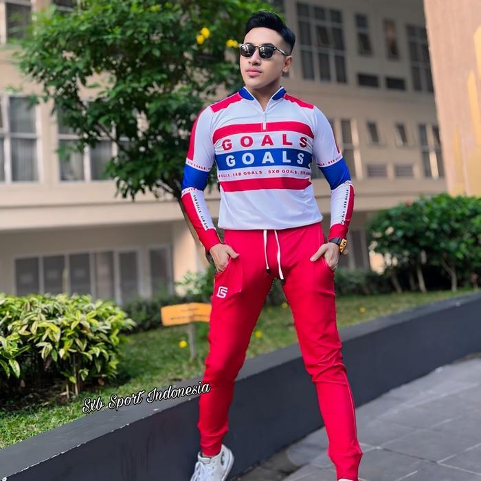SXB GOALS SERIES JUMPER HALF ZIPPER AND JOGGER