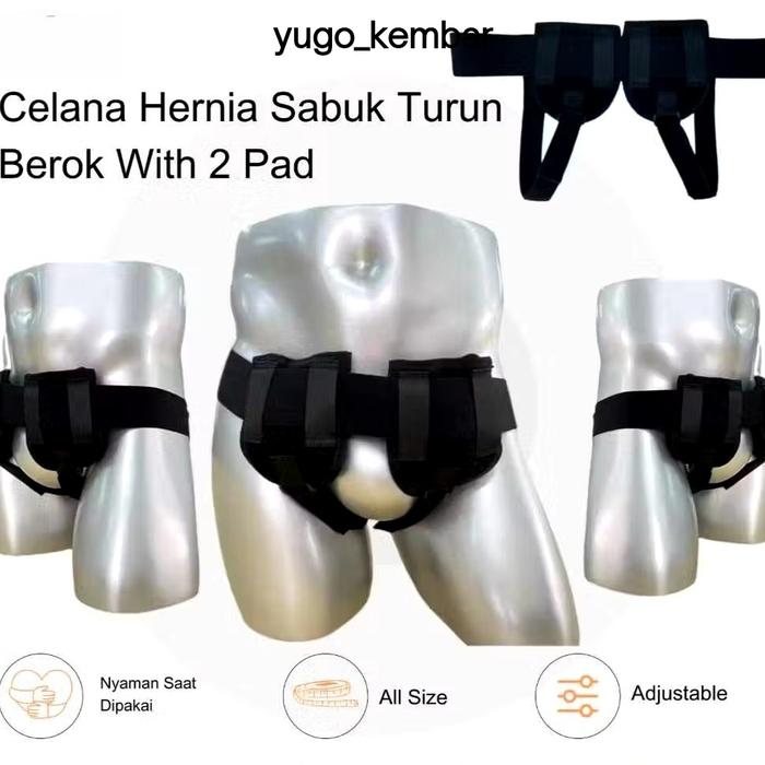 Celana Hernia Obat Turun Berok Supporter Pants