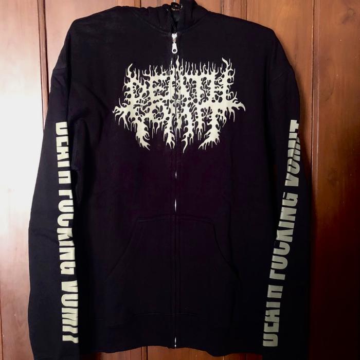 Zip Hoodie Death Vomit official - RARE