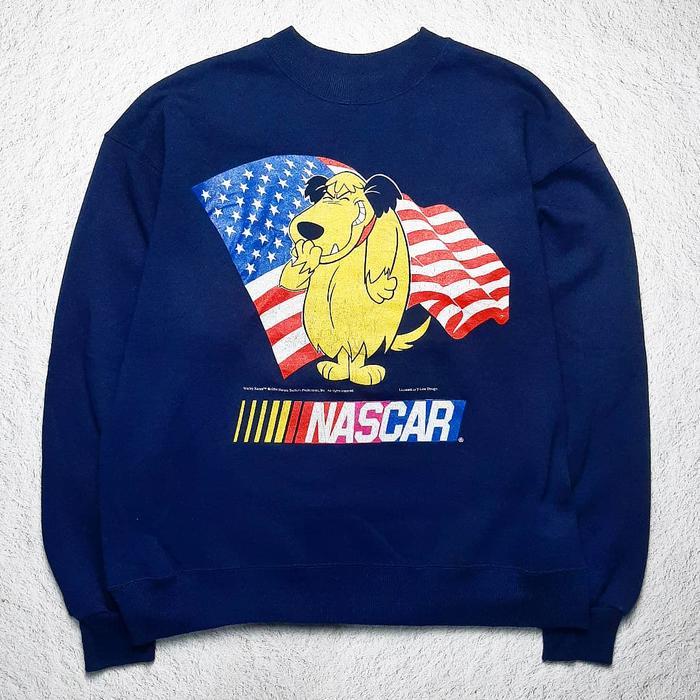 vintage nascar crewneck 90s